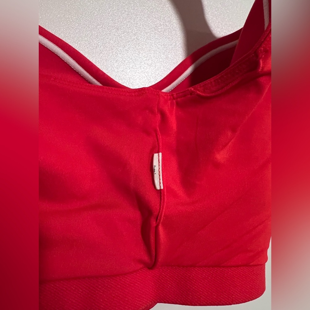 NWOT Airbrush Heart Throb Bra in Bright Red - Picture 12 of 14